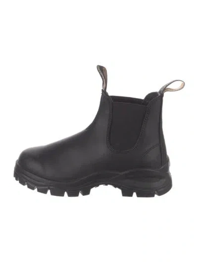 Pre-owned Blundstone Leather Chelsea Boots In Black
