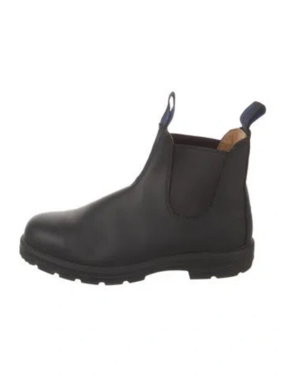 Pre-owned Blundstone Leather Chelsea Boots In Black