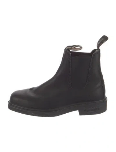 Pre-owned Blundstone Leather Chelsea Boots In Black