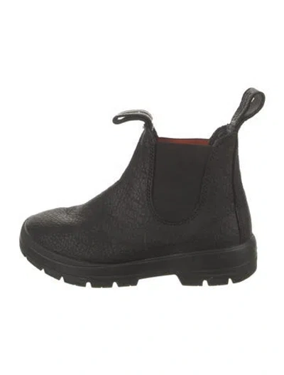 Pre-owned Blundstone Leather Chelsea Boots In Black