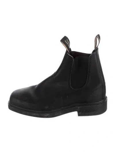 Pre-owned Blundstone Leather Chelsea Boots In Black