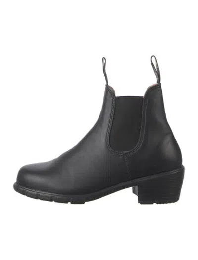 Pre-owned Blundstone Leather Chelsea Boots In Black