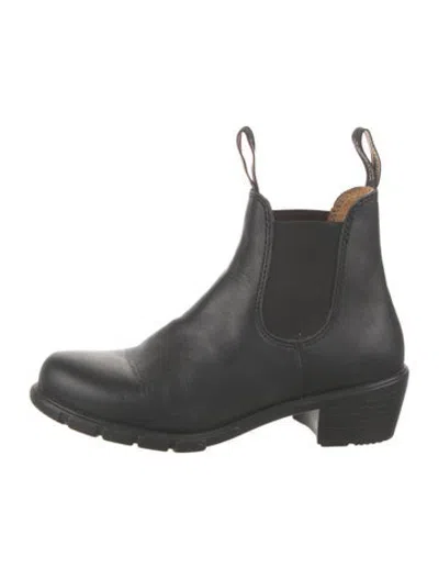 Pre-owned Blundstone Leather Chelsea Boots In Black