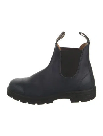 Pre-owned Blundstone Leather Chelsea Boots In Blue