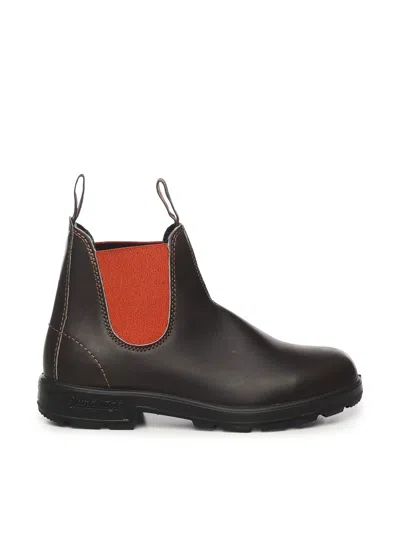 Blundstone Leather Chelsea Boots In Brown
