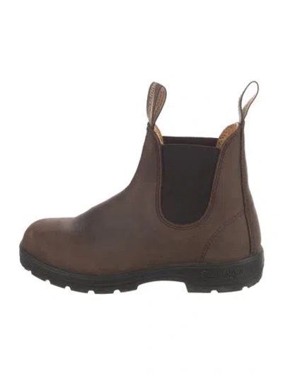 Pre-owned Blundstone Leather Chelsea Boots In Brown