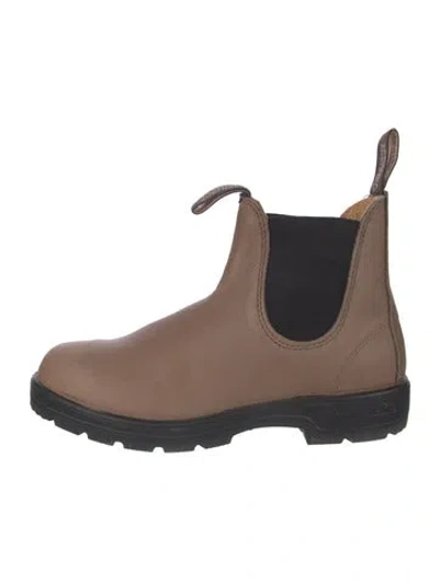 Pre-owned Blundstone Leather Chelsea Boots In Brown