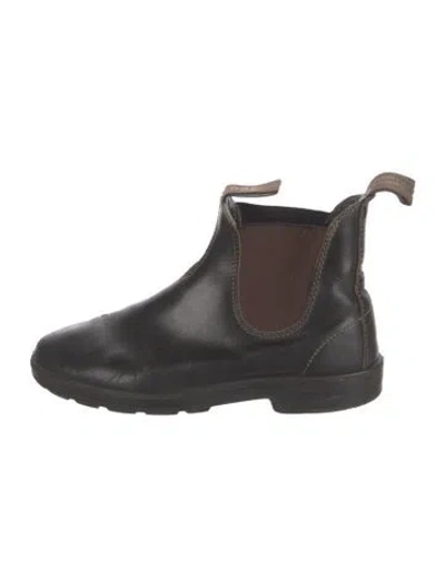 Pre-owned Blundstone Leather Chelsea Boots In Brown