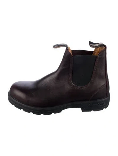 Pre-owned Blundstone Leather Chelsea Boots In Brown