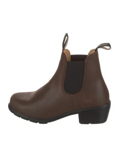 Pre-owned Blundstone Leather Chelsea Boots In Brown