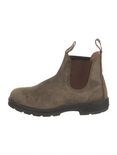 Pre-owned Blundstone Leather Chelsea Boots In Brown