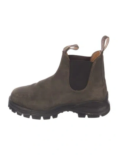 Pre-owned Blundstone Leather Chelsea Boots In Brown