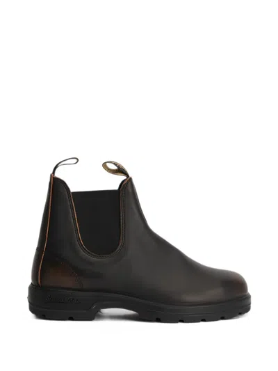 Blundstone Leather Chelsea Boots In Black