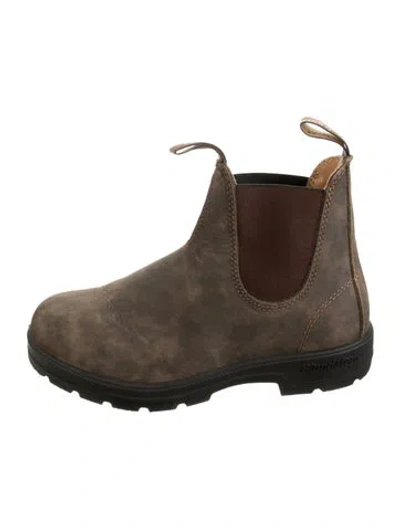 Pre-owned Blundstone Leather Chelsea Boots In Brown