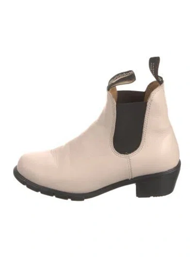 Pre-owned Blundstone Leather Chelsea Boots In Neutral