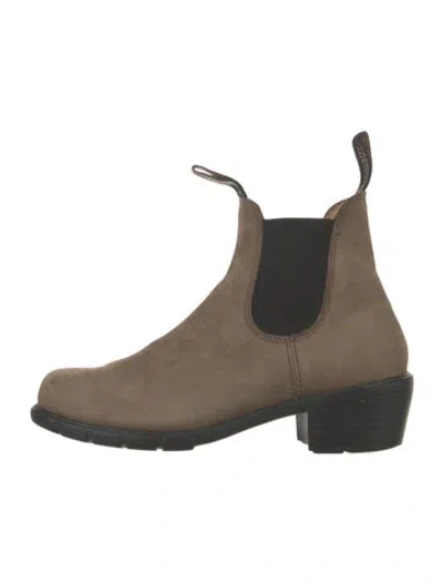 Pre-owned Blundstone Leather Chelsea Boots In Neutrals