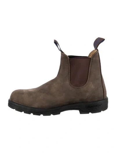 Pre-owned Blundstone Leather Chelsea Boots In Neutrals