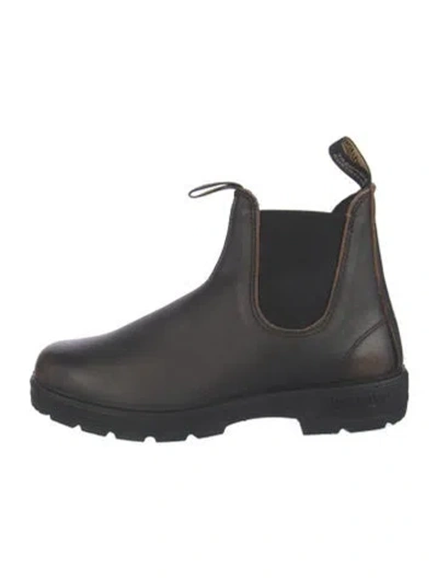 Pre-owned Blundstone Leather Chelsea Boots W/ Tags In Black