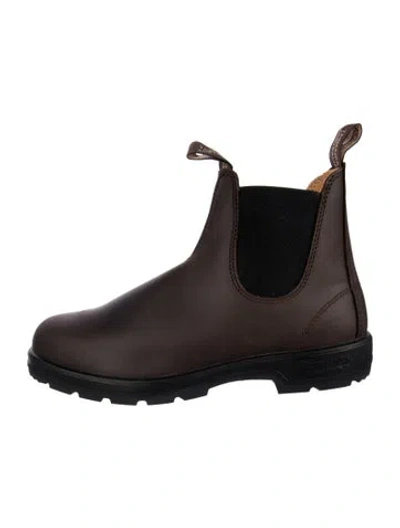 Pre-owned Blundstone Leather Chelsea Boots W/ Tags In Brown