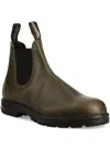 Blundstone Leather Elastic-panel Boots In Green