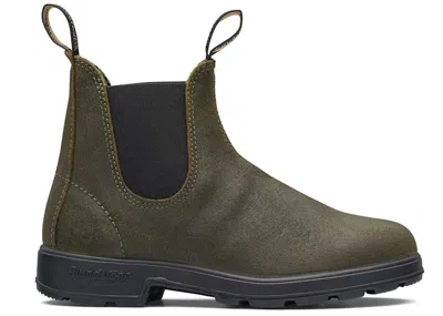 Pre-owned Blundstone Men's  1615 Sneakers In Dark Olive In Green