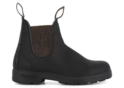 Pre-owned Blundstone Men's  1924 Bronze Glitter Sneakers In Black