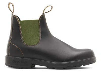 Pre-owned Blundstone Men's  519 Sneakers In Stout Brown/olive