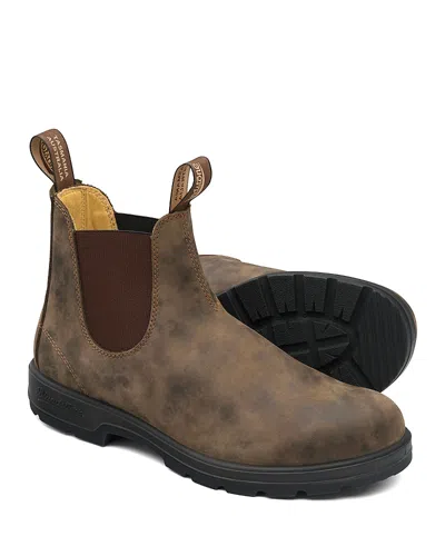 Blundstone Men's Classic Leather Chelsea Boots In Rustic Brown