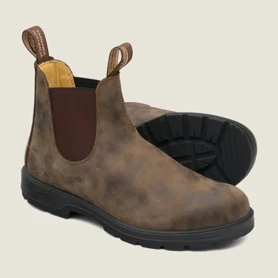 BLUNDSTONE MEN'S CLASSICS 585 CHELSEA BOOTS IN BROWN