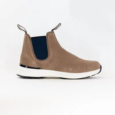 Blundstone Men's Round Toe 2146 Boot In Sand/navy In Brown
