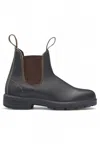 Blundstone Elastic Sided V-cut Ankle Boots In Brown