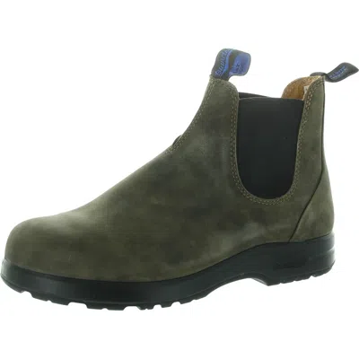Blundstone Mens Water Resistant Leather Chelsea Boots In Brown