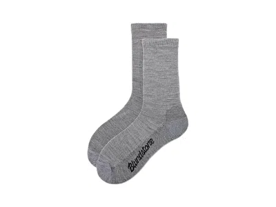 Blundstone Merino Wool Blend Socks Crew Cut Socks Shoes Forge: Lg (us Men's 9-11.5 - Women's 11-13.5), Lycra/ny In Gray