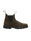 Blundstone Dark Olive 1615 Waxed Suede