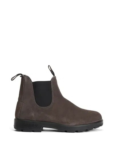 Blundstone Original Chelsea Suede Boots In Brown