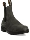 Blundstone Perforated Chelsea Boots In Gray