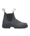 Blundstone Beatles 587 In Black Gray Leather In Black
