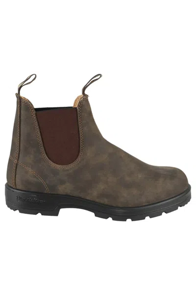 Blundstone Elastic Sided Boots In Brown