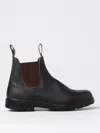 Blundstone Ankle Boots With Leather Upper In Dark