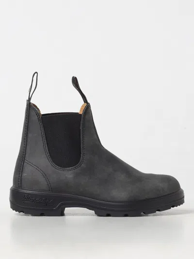 BLUNDSTONE FLAT ANKLE BOOTS BLUNDSTONE WOMAN COLOR BLACK,G20276002