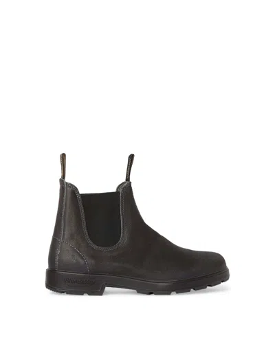 Blundstone Swedish Chelsea Waxed Boots 1910 In Blue
