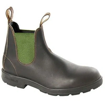 Pre-owned Blundstone Unisex 519 - Original 500 Series In Stout Brown-olive