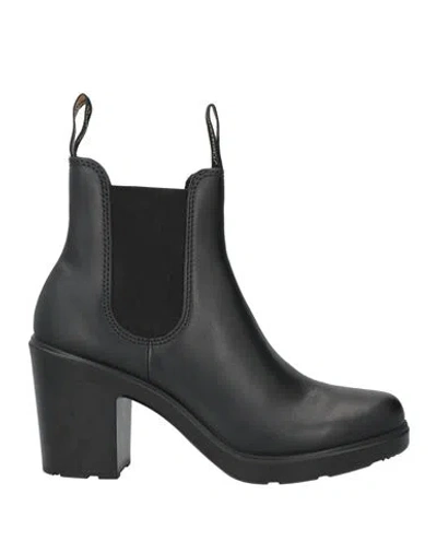 Blundstone Woman Ankle Boots Black Size 8.5 Leather