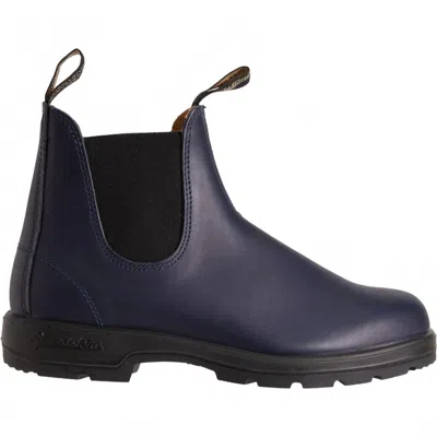 Blundstone Women's Chelsea Leather Boots In Navy In Blue