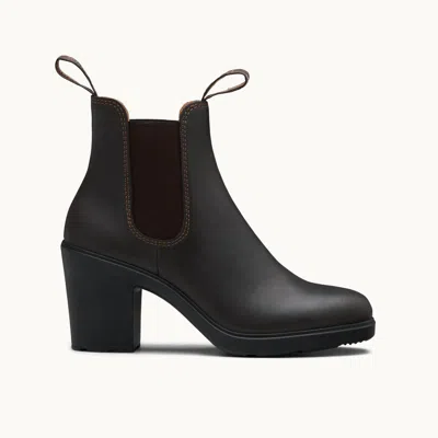 Blundstone Women's High Heeled Boots In Brown In Black