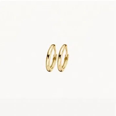 Blush 14k Yellow Gold Clicker 10mm Hoop Earrings