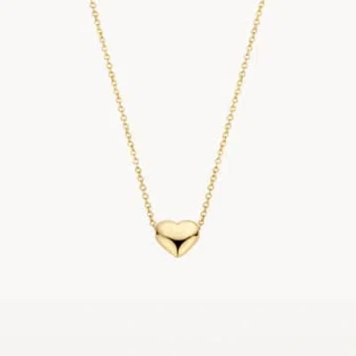 Blush 14k Yellow Gold Mini Heart Necklace