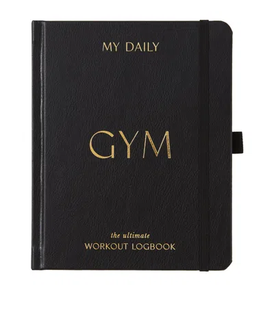 Blush And Gold My Daily Gym Planner: Fitness & Wellbeing Journal