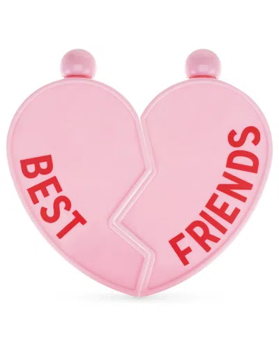 Blush Bestie 3oz Flasks In Pink