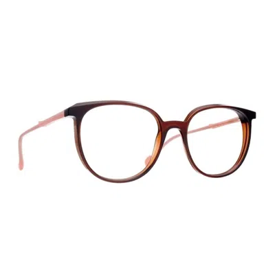 Blush By Caroline Abram Cookie 1044 Brun/ Rose Glasses In Brown